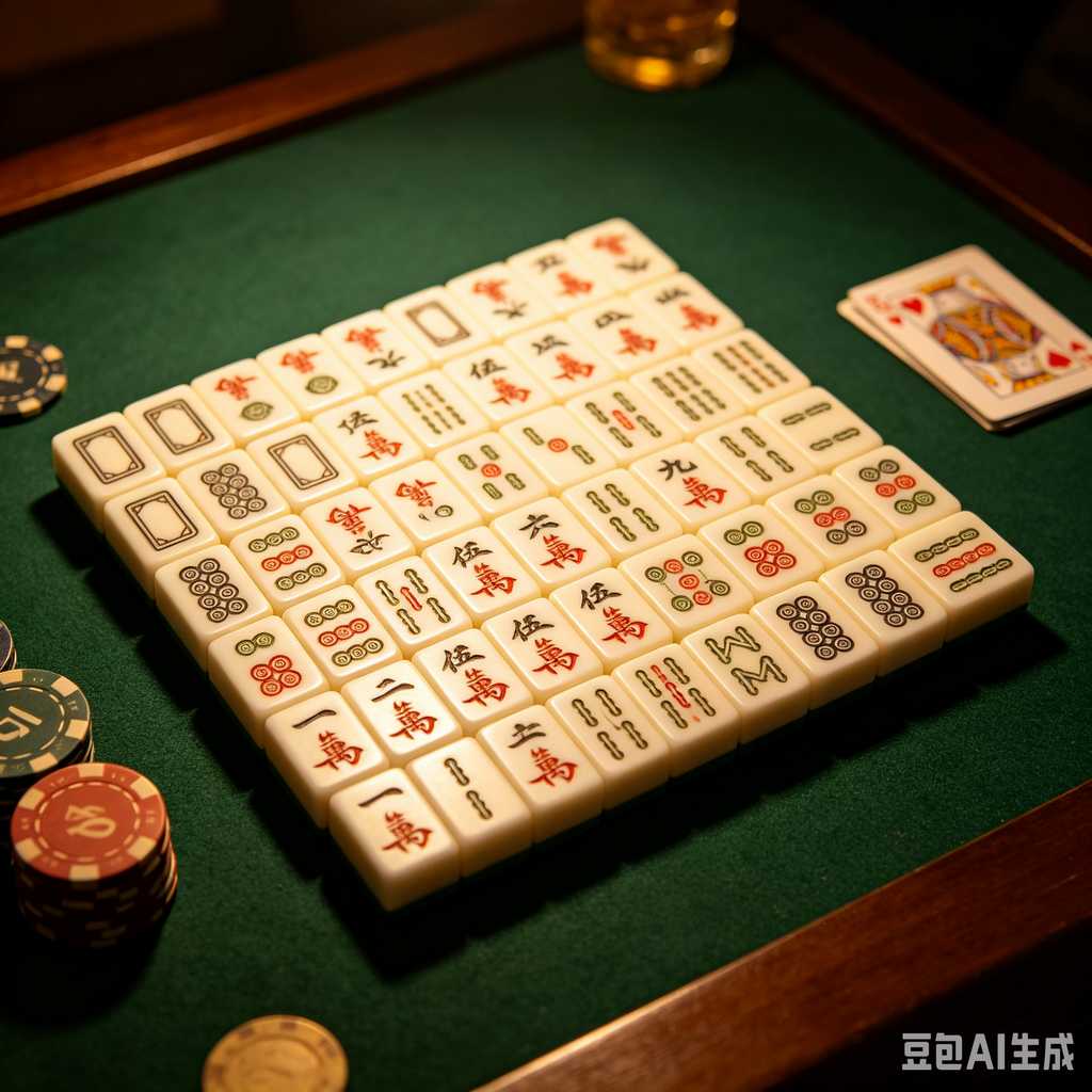 hd printed mahjong set